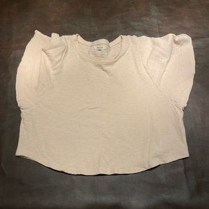 Madewell light pink shirt